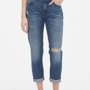 Gap Sexy Boyfriend Mid Rise Jeans
